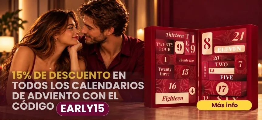 15% de descuento en calendarios de Adviento eróticos con el código EARLY15 | Lovesexshop.es sex shop