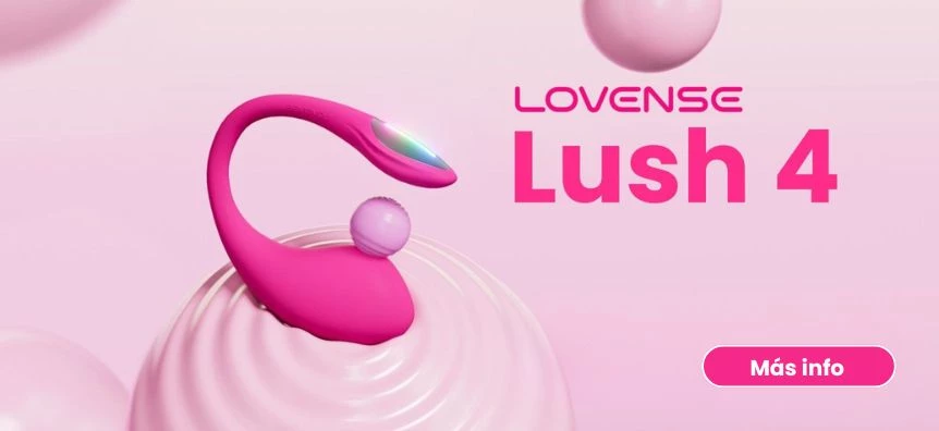 LOVENSE Lush 4 - huevo vibrador inteligente (rosa) - Lovesexshop.es sex shop