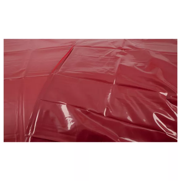 Sábana de laca - sábana impermeable - vinilo rojo - 200x230 cm