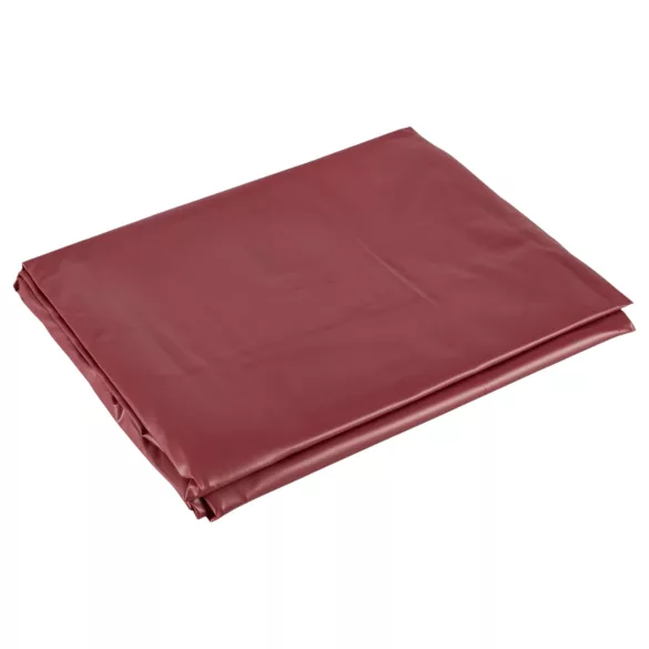 Sábana de laca - sábana impermeable - vinilo rojo - 200x230 cm