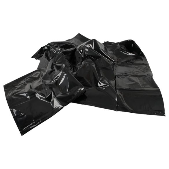Vinyl - ropa de cama para sexo - impermeable - negro 135x200cm