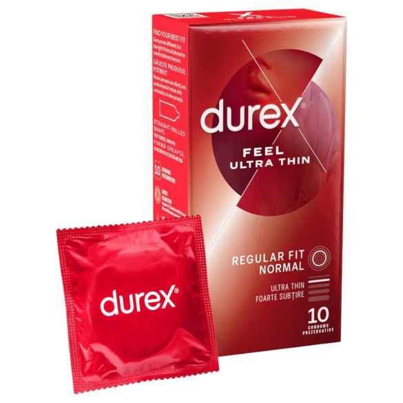 Durex Feel Ultra Thin - preservativos ultra reales (10 uds)