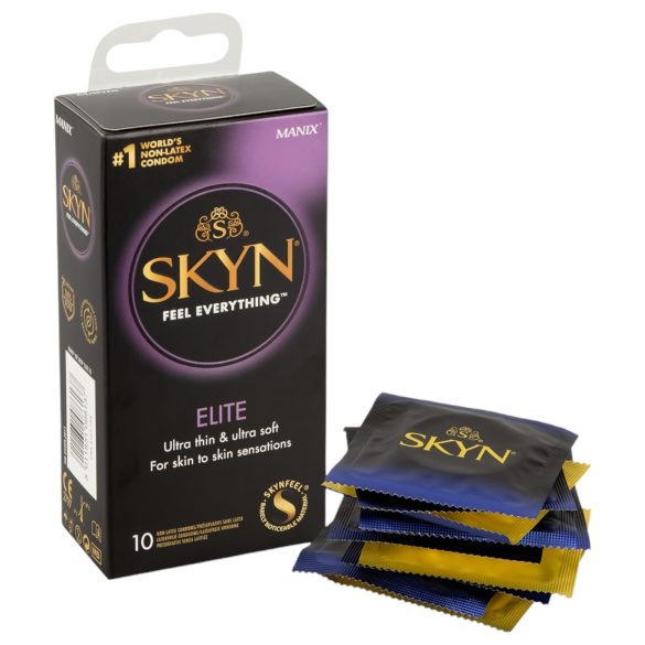 Manix SKYN Elite - preservativos ultrafinos sin látex (10 uds)