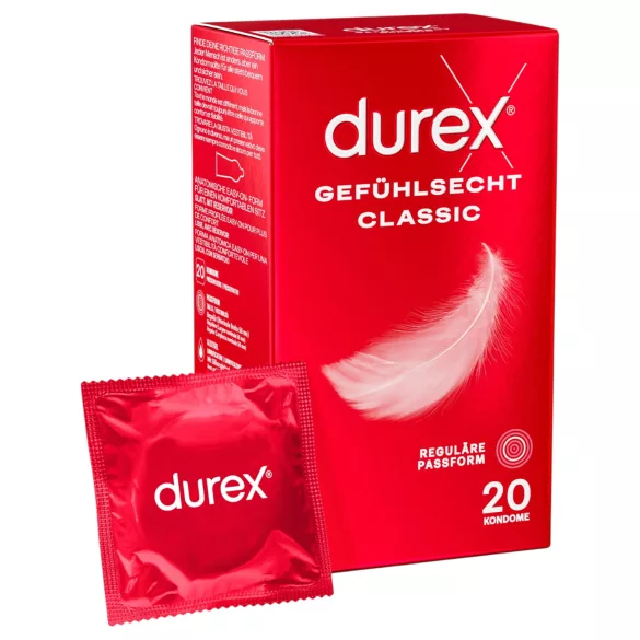 Durex - preservativos extrafinos (20 uds.)