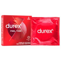 Durex Feel Thin - condones sensación real (3 uds)