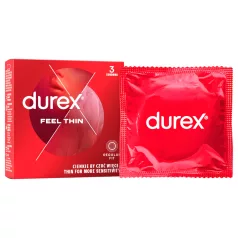Durex Feel Thin - preservativo sensación real (3 uds)