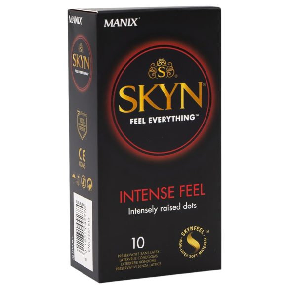 Manix SKYN Intense - preservativo sin látex con textura (10 uds)