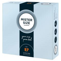 Mister Size preservativos finos - 57mm (36 unidades)