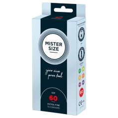 Mister Size condones ultrafinos - 60mm (10 unidades)