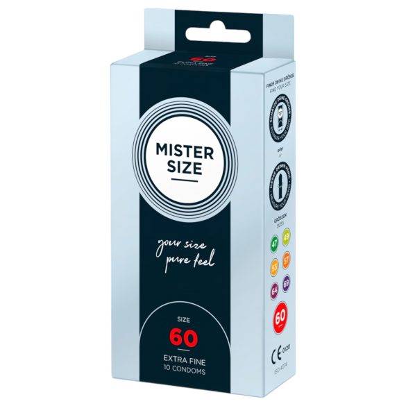 Mister Size condones ultrafinos - 60mm (10 unidades)