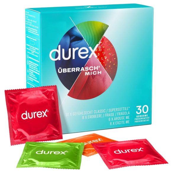Durex - Pack de preservativos con sabores (30 uds)
