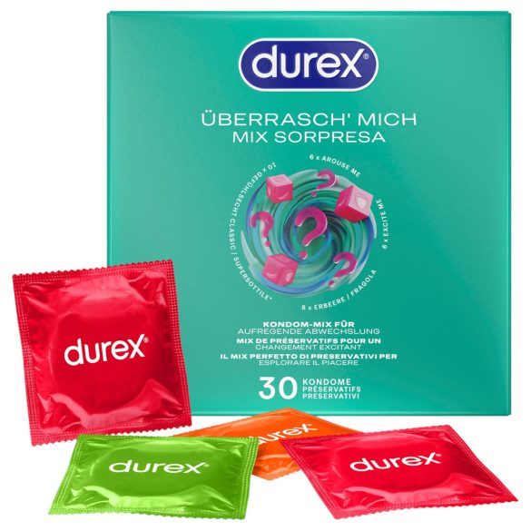 Durex Sorpréndeme - paquete de preservativos (30 unidades)
