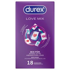 Paquete de preservativos Durex Love Mix (18 uds)