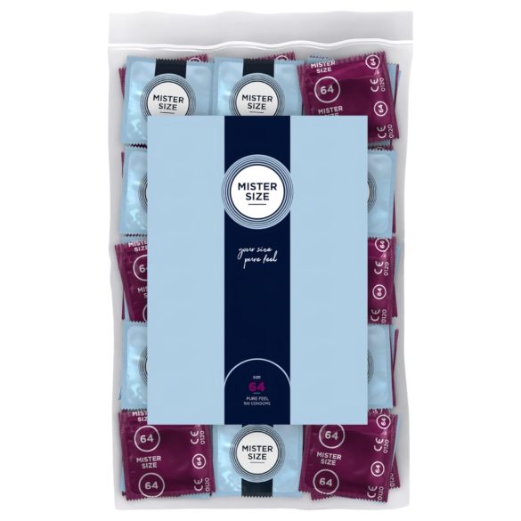 Mister Size preservativos delgados - 64mm (100 ud)