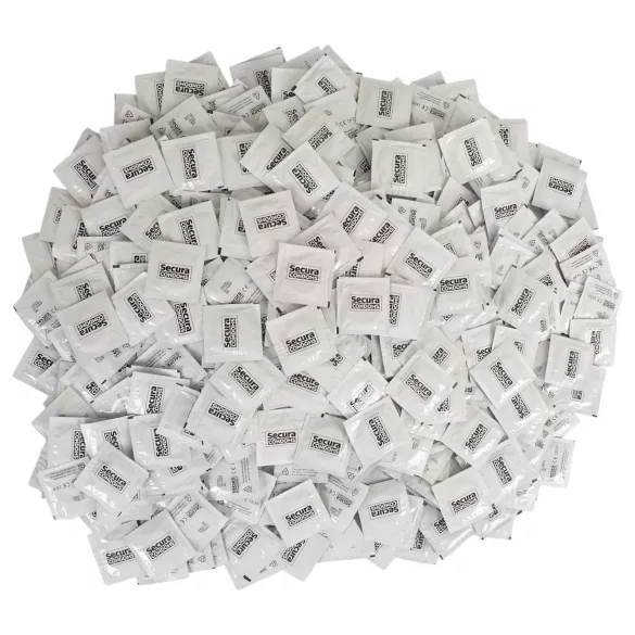 Secura Original - preservativo clásico - látex - paquete 1000 unidades