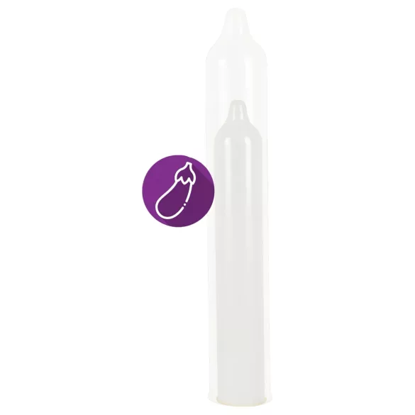 Secura Padlizsán - preservativo extra grande - 60mm - 48 unidades