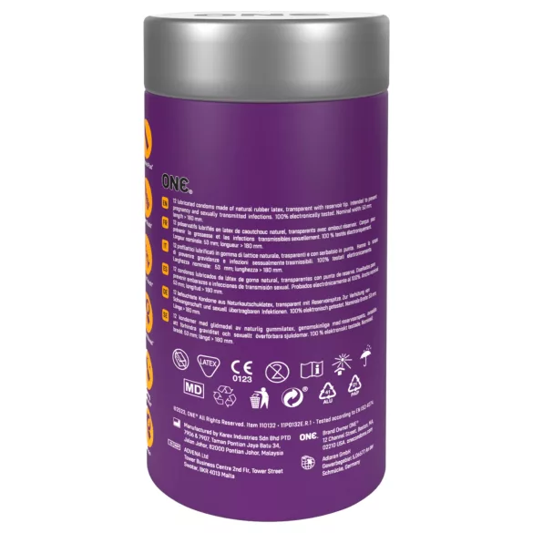 ONE - preservativos variados - pack mixto - 12 unidades