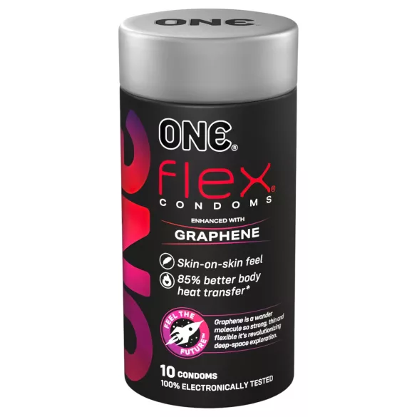 ONE Flex - preservativo grafeno - 12 unidades