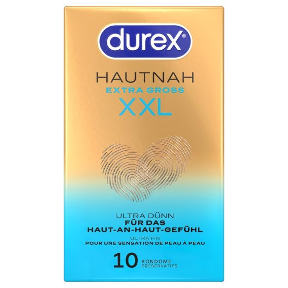 Durex - preservativo XL - extra grande - 10 unidades