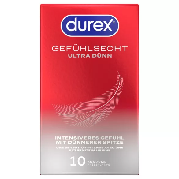 Durex - preservativos ultra finos (10 uds)