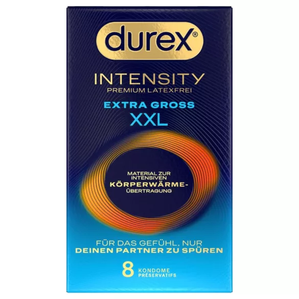 Durex Intensity XXL - preservativo sin látex - 8 unidades