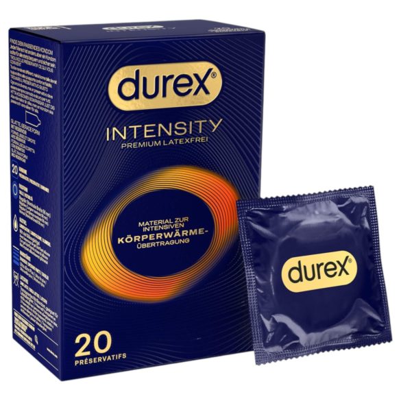 Durex Intensidad - condón ultrafino sin látex (20 unidades)