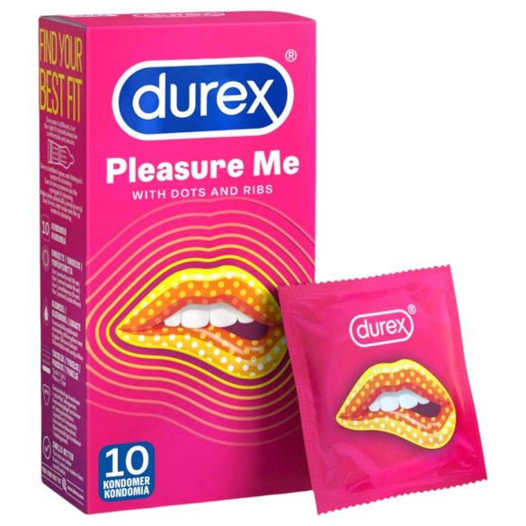 Durex Pleasure Me - preservativos con textura (10 uds)