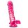 B Yours Básico 8 - Dildo con Testículos - 23cm (rosa)