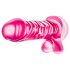 B Yours Básico 8 - Dildo con Testículos - 23cm (rosa)