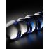 Icicles No. 5 - Dildo de vidrio en espiral (transparente-azul)