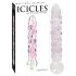 Icicles No. 7 - Dildo de vidrio con perlas