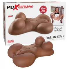   Pipedream Fuck Me Silly Sista - masturbador de torso femenino marrón (5,7 kg)