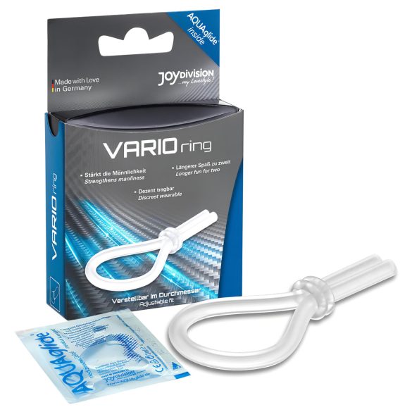 JoyDivision VARIOring Anillo para el Pene - Transparente