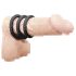 You2Toys - Trio de anillos de placer - negro