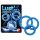 You2Toys - Trio de anillos para el placer - azul