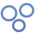 You2Toys - Trio de anillos para el placer - azul