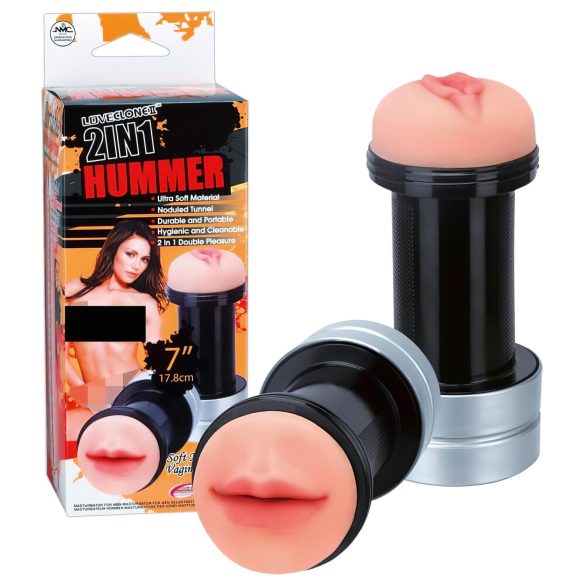 Hummer dúo - vagina y boca