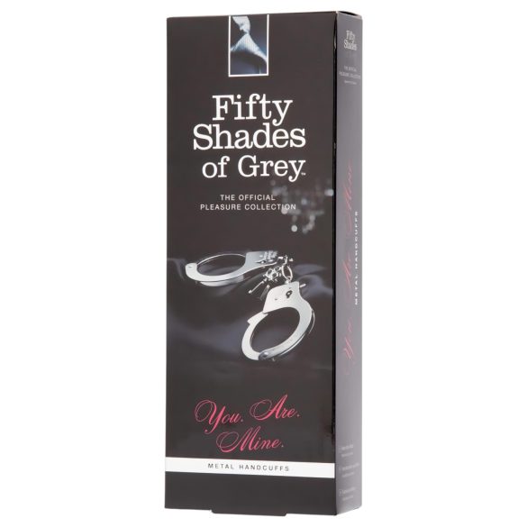 Cincuenta sombras de Grey - esposas metálicas