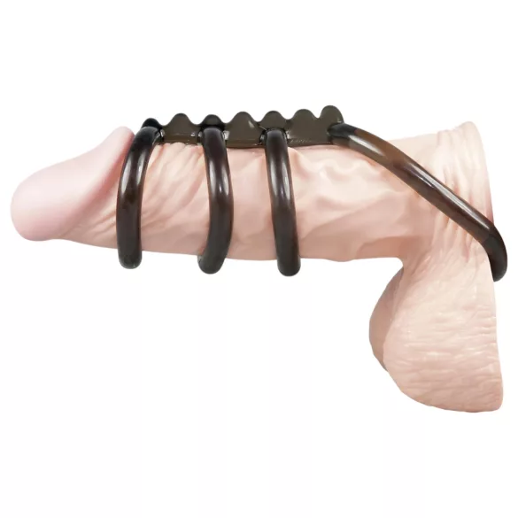 Bad Kitty - anillo para pene cuádruple con texturas