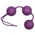 You2Toys - Bolas de placer triples, terciopelo lila