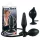 You2Toys - plug anal inflable - silicona negra