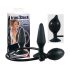 You2Toys True Black - dilatador anal inflable (negro)