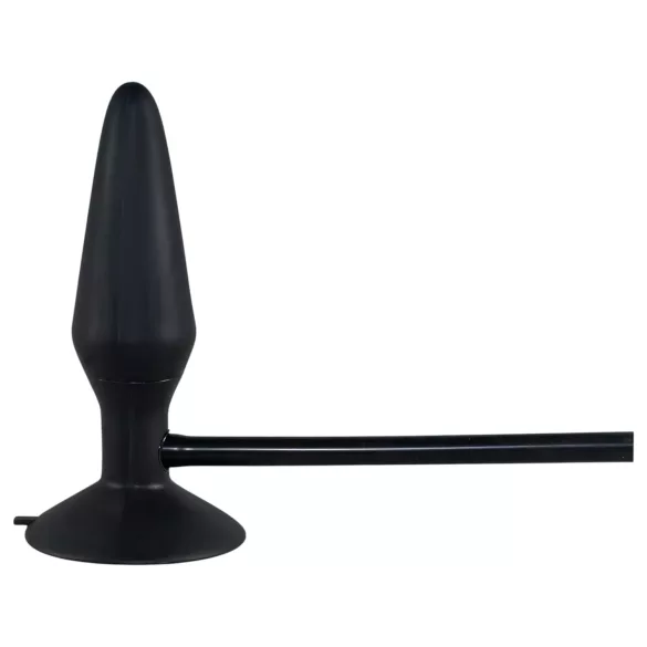 You2Toys - plug anal inflable - silicona negra