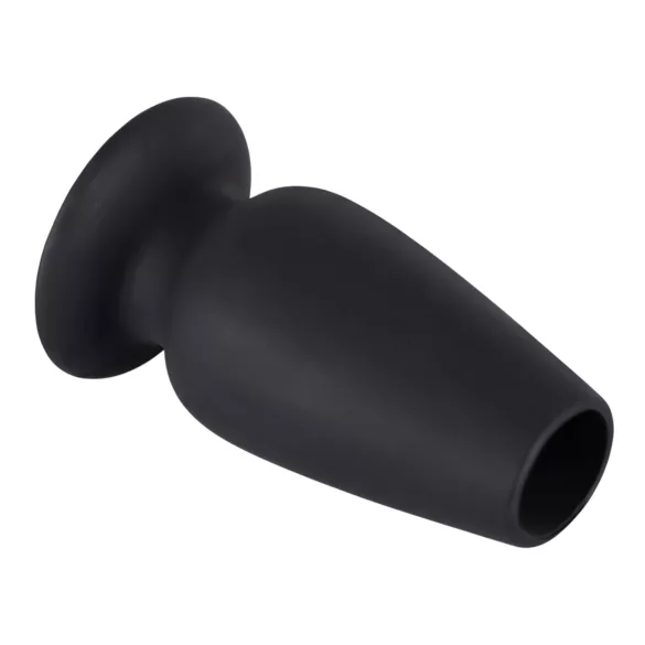 You2Toys - dilatador anal hueco - silicona negra