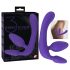 Dildo triple ajustable sin arnés (lila)