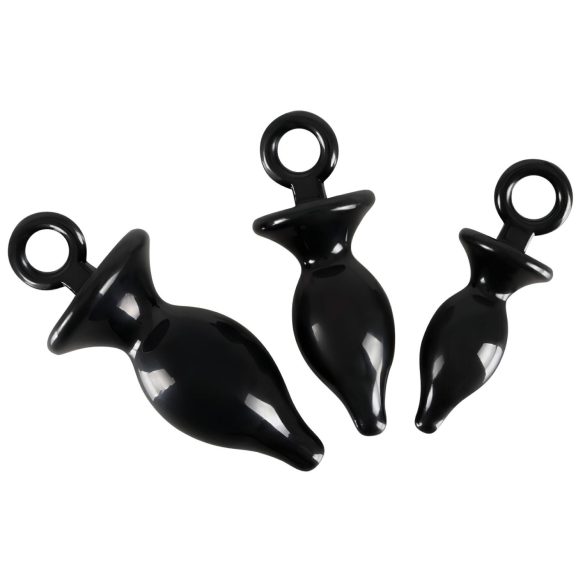 You2Toys - Set de Entrenamiento Anal - 3 piezas (negro)