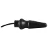 Plug anal grande inflable de látex (negro)