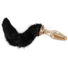 You2Toys - Plug anal de vidrio con cola de gatito