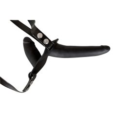 You2Toys - Dúo de dildos de silicona ajustables (negro) You2Toys - Dúo de dildos de silicona ajustables (negro)