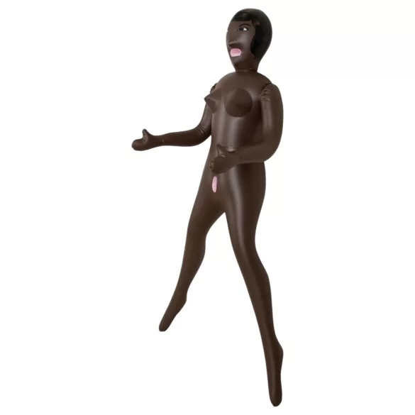 You2Toys - Muñeca hinchable femenina - piel negra - silicona